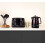 Hamilton Beach Hamilton Beach, Electric Kettle & Toaster Set, Diamond Collection, Black 2