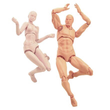 Gelenkige Schaufensterpuppen Menschliche Körpermodelle PVC Bewegliche Actionfigur Modelle Geschenke1
