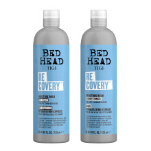Bed Head by TIGI Recovery Moisturizing Shampoo and Conditioner Set for Dry Hair, with Prickly Pear Cactus Extract, 25.36 fl oz, 2 Pack