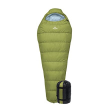 TETON Sports LEEF Sacco a pelo ultraleggero ideale per escursioni, campeggio; Sacco a pelo Mummy 3-4 stagioni