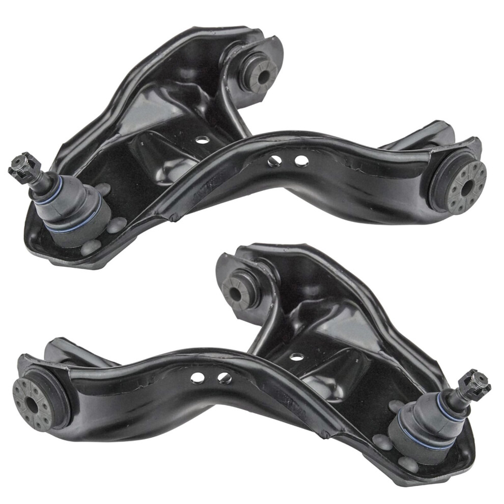 Trq Front Upper Control Arm With Ball Joint Set Compatible With 84-05 Chevrolet 84-04 Gmc 98-00 Isuzu 91-01 Oldsmobile Gm4512100 Gm4513100 191213621486