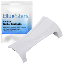 BlueStars 8181846 Washer Door Handle Replacement for Whirlpool Washers Replaces WP8181846 WP8181846VP PS11744938 AP6011739 (Pack of 1)