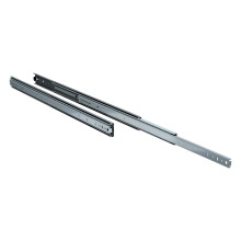 TCH-hardware 28 tommer Heavy Duty 250 lb st?lskuffesl?der - 3/4"""" bred - fuld forl?ngelse med overk?rsel | Sidemonterede kuglelejer skuffeskinner