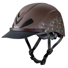 Troxel Dakota Trail Casque d'quitation LowProfile Lger Design rglable quipement d'quitation de scurit Petit 658 7 Turquoise Paisley