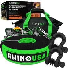 Rhino USA Combo di attrezzature per il recupero di carichi pesanti, camion fuoristrada, per il recupero di veicoli, i migliori accessori per il t