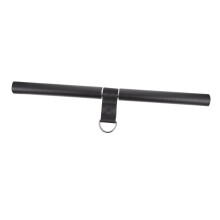 Tie Rod Lifting Roller System Cable Attachment Bar Black Steel 50x3x3cm Fitness High Pull Bar Lat Pull Down Handle