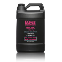 EQyss Micro-Tek Equine Itch Relief Shampoo - Soothes Irritated Skin Stops Itching Scratching Rubbing - for All Horses Ponies Mares Foals (128oz