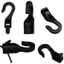 DraCra 15 Pack Shock Hcky na nuru Koncovka s rychlm zajitovacm zpadkovm zmkem pro 1/8 a 1/4 palce Bungee popruhy Paracord Bungie Boat Kajak