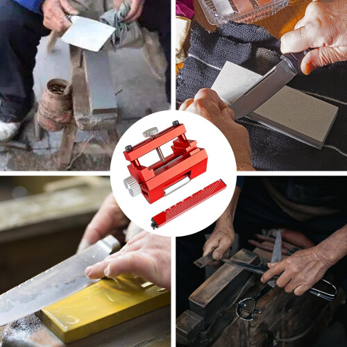 Precision Sharpener for Chisels and Plane Blades, Adjustable Angle Tool for Woodworking and Professional Sharpening 2