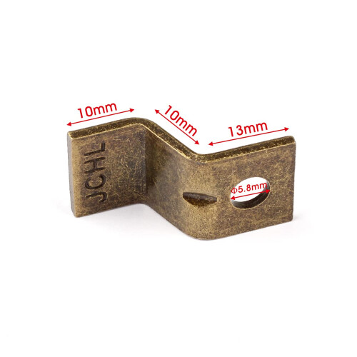 JCHL Table Desk Top Fasteners with Screws Bronze Heavy Duty Z Table Top ...