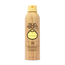 Sun Bum Original SPF 70 Solcreme Body Spray - Bredspektret fugtgivende solcreme med E-vitamin - Hawaii 104 Act Compliant (Lavet uden Octinoxate &