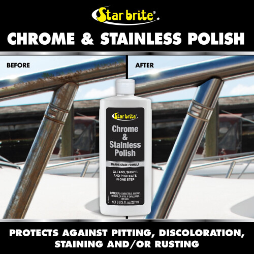 STAR BRITE Πολυλειτουργικό Πολυακόρεστο Χρώμιο & Ανοξείδωτο Ατσάλι 1