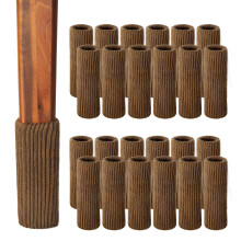 Sprytenzi Stuhlbeinschoner fr Hartholzbden, hochelastisch, gestrickt, rutschfest, kein Kratzgerusch, Mbelsocken, geeignet fr die meisten runden