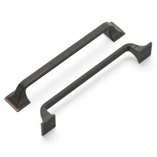 Hickory Hardware 1 Pack Solid Core Kuchynsk skrnka tahy Luxusn rukojeti skrnek Hardware pro dvrka a zsuvky 6-5/16 palcu (160 mm) Stred otvoru V
