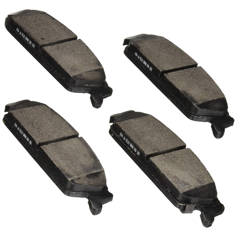 BOSCH BE1194H Blue Ceramic Disc Brake Pad Set With Hardware - Compatible With Select Cadillac Escalade; Chevrolet Avalanche Silverado Suburban Tah