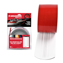 MEGAWARE KEELGUARD Protezione chiglia originale fai-da-te realizzata negli Stati Uniti, 5 pollici di larghezza, 4-12 piedi, dimensioni 11 colori,