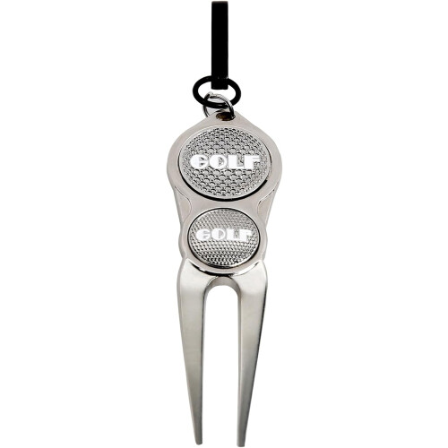 Divot Repair Tool Metal Golf Fork Green Marking Tool with Durable Construction for Golf Course Maintenance 2