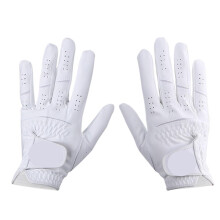 Golf Gloves 2PCS Men's Soft Swing Putting Training Gloves Left/Right Hand White 26 x-Large for Outdoor Use