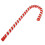 Plastic Candy Cane Christmas Tree Hanging Decoration Ornament White Red 30cm 5