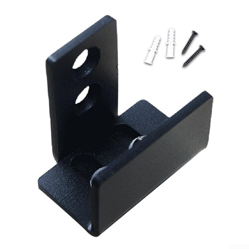 U-Shaped Adjustable Floor Guide for Sliding Doors, Durable Stainless Steel, 2 Sizes, Easy Installation