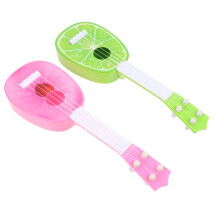 Mini Guitar Pack of 2 Strings for Children - Musical Toy Guitars, Mini Ukulele, Kids Musical Instruments, Colorful Design