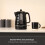 Hamilton Beach Hamilton Beach, Diamond Electric Kettle, 1.7L, Black, HBK8359B 8