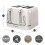 Hamilton Beach Hamilton Beach, Diamond Toaster, 4 Slice, White, HBT3221W 5