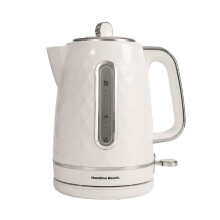 Hamilton Beach, Diamond Electric Kettle, 1.7L, White, HBK8359W