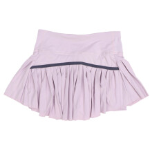 Atmungsaktiver, plissierter Tennisskirt für Damen mit Taschen, Pink, M
