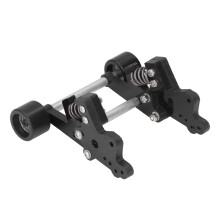 RC-Auto-Head-Up-Rad-Set für LMT 1/8 mit Edelstahlstoßstange