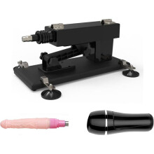 Maschine sexuelle - Jeremy - Fernbedienung - 440 Schläge/Min - Unisex - Einstellbarer Winkel 120