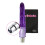 Dildo - Eroticon - Violet - 17 CM - Geribbeld - 3XLR Connector 1