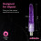 Dildo - Eroticon - Violet - 17 CM - Geribbeld - 3XLR Connector 2