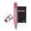 Gode - Eroticon - 19 cm - Rosa - Geraffte Stange - 3XLR Anschluss - Universell 1