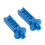 Aluminium Body Post Set für Mini E-REVO/Slash 1/16 Blau 1