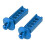 Aluminium Body Post Set für Mini E-REVO/Slash 1/16 Blau 2