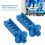 Aluminium Body Post Set für Mini E-REVO/Slash 1/16 Blau 7