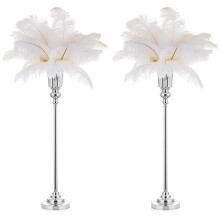 NUPTIO 2 Pcs 30.5""/ 77.5cm Height Versatile Metal Wedding Centerpiece