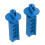 Aluminium Body Post Set für Mini E-REVO/Slash 1/16 Blau 14
