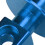 Aluminium Body Post Set für Mini E-REVO/Slash 1/16 Blau 12