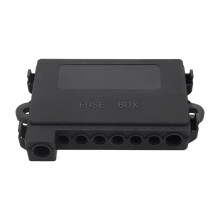 DC70V 7 Way Fuses Box Holder for Car Truck Boat 1 In 7 Out with 15A to 250A Fuses Block for Automotive Electrical Systems