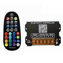 Bluetooth DC5-24V RGB LED Streifen Licht Controller 30A 4-Draht 3-Kanal Konstantspannung Lampe RF 29
