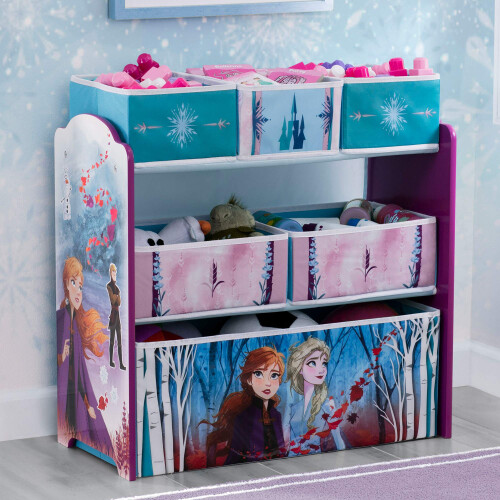 Delta Children Disney Frozen II 6 Bin Σχεδιασμού και Αποθήκευσης Οργανωτής από Delta Children 1