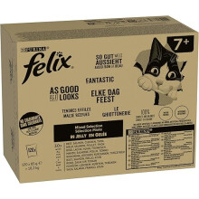 PURINA Felix Fantastic Duo Mix Countryside - wet cat food - 120x85g