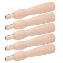 Vielseitiges 5er-Pack Filznadeln-Set für handgefertigtes Wollfilzen mit Holzgriff