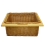 (600mm, 1 Basket ) Pull Out Wicker Baskets Kitchen Storage Larder Base Unit  Beech Runners 1