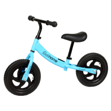(Blue) Balance Bike 12" for 2-6 years old Boys and Girls