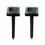 Solar Power Ultrasonic Pest Animal Repeller Pet Scarer Control 2PCS 1