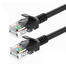 (10m) CAT5 Ethernet LAN Network Internet Patch Cable Lead - Black