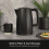 Hamilton Beach Hamilton Beach, Electric Kettle, Stealth Collection, 1.7L, HBK8522B 10